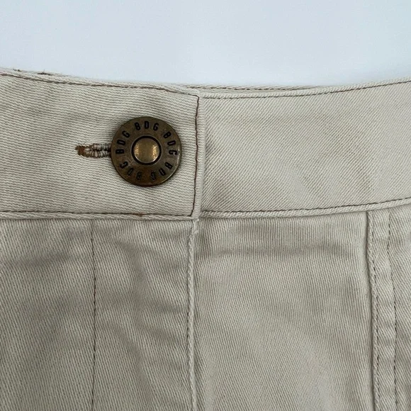 Urban Outfitters BDG Beige Denim Mini Skirt Size S-P - Picture 5 of 8